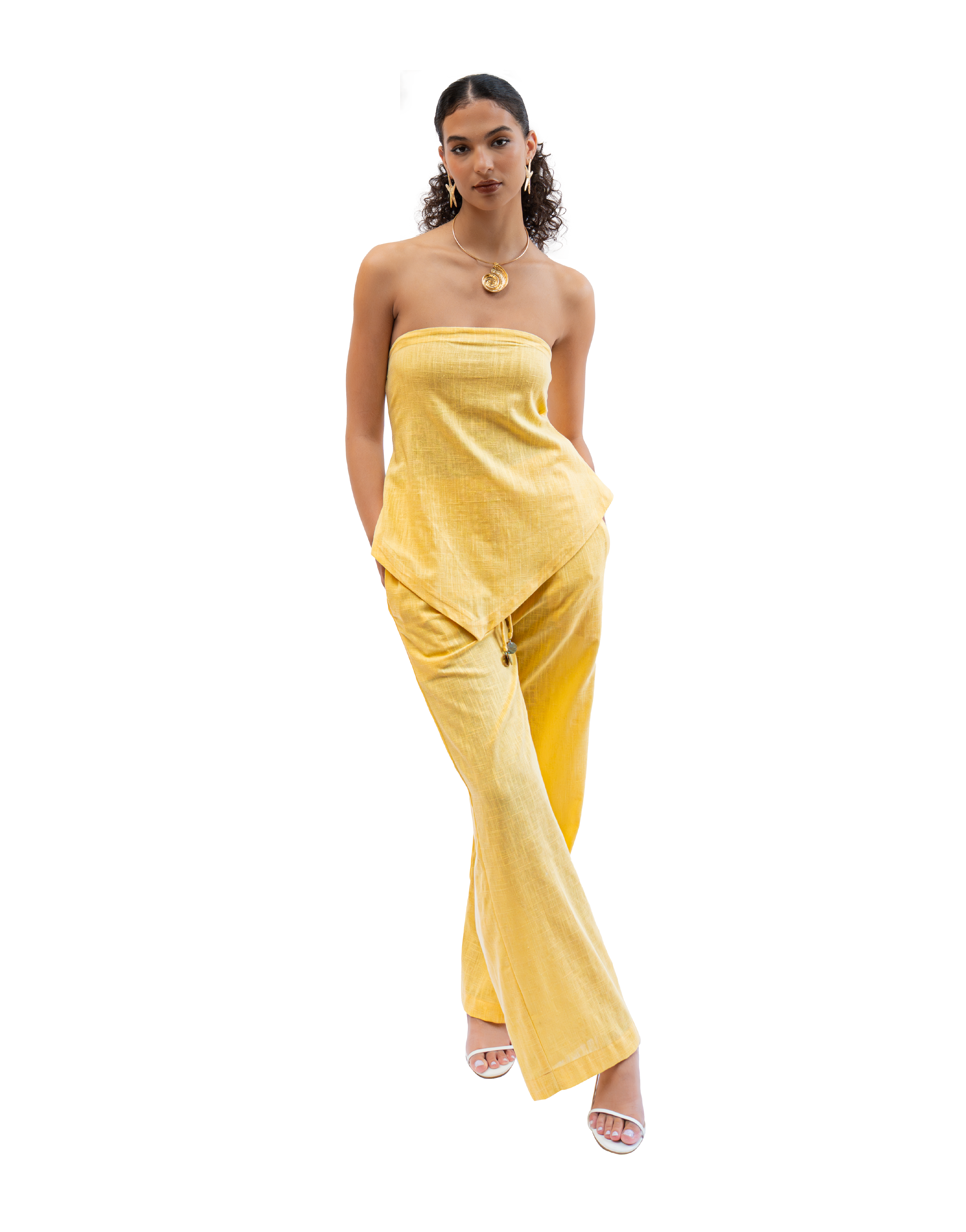 Sena Pants | Yellow