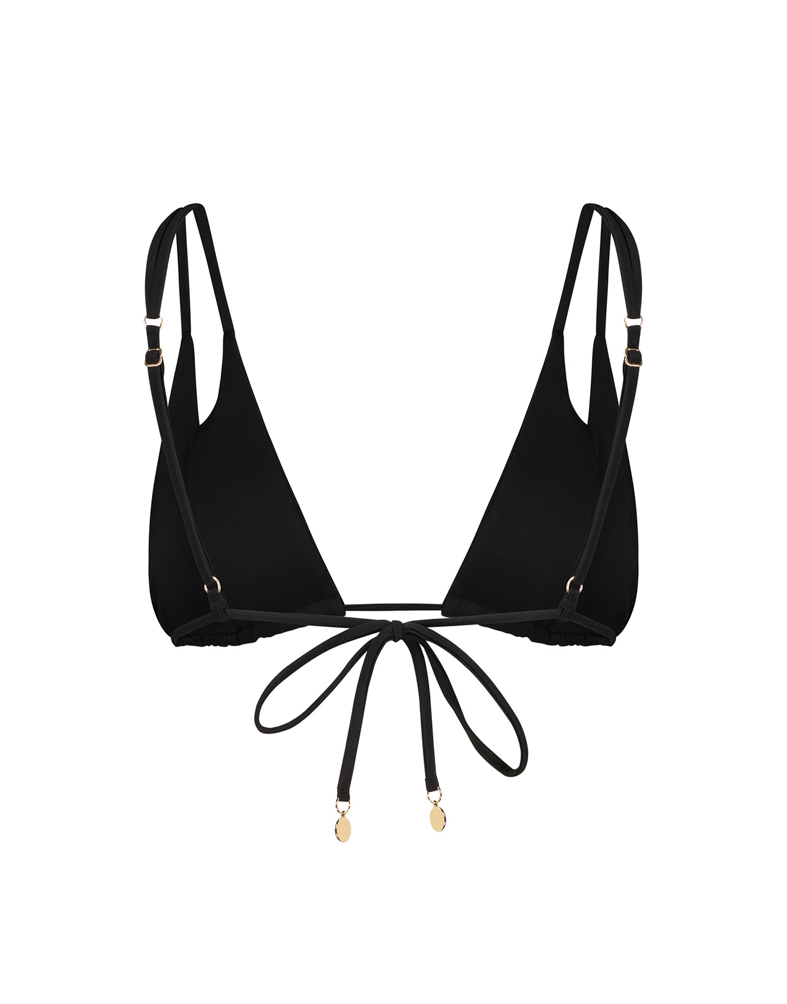 Starr Triangle Swimwear Top | Black