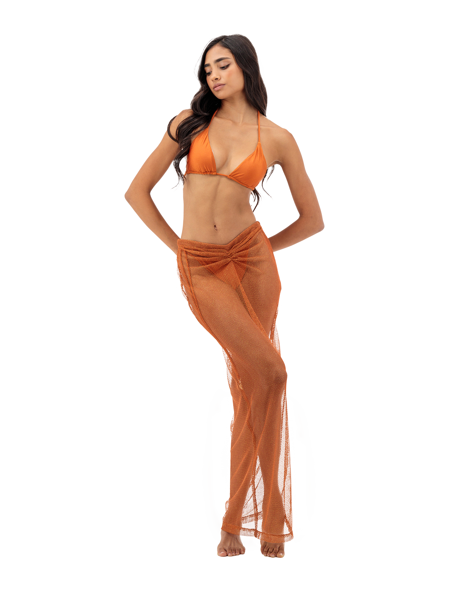 Leilani Skirt | Orange