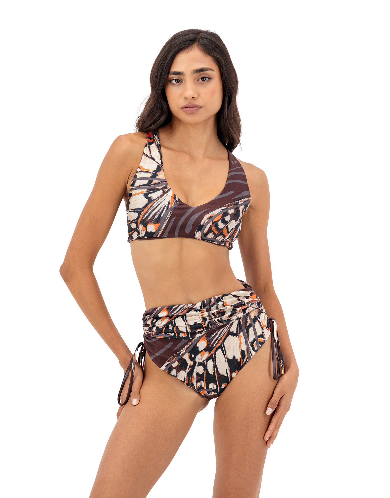 Faye Bikini Top | Print