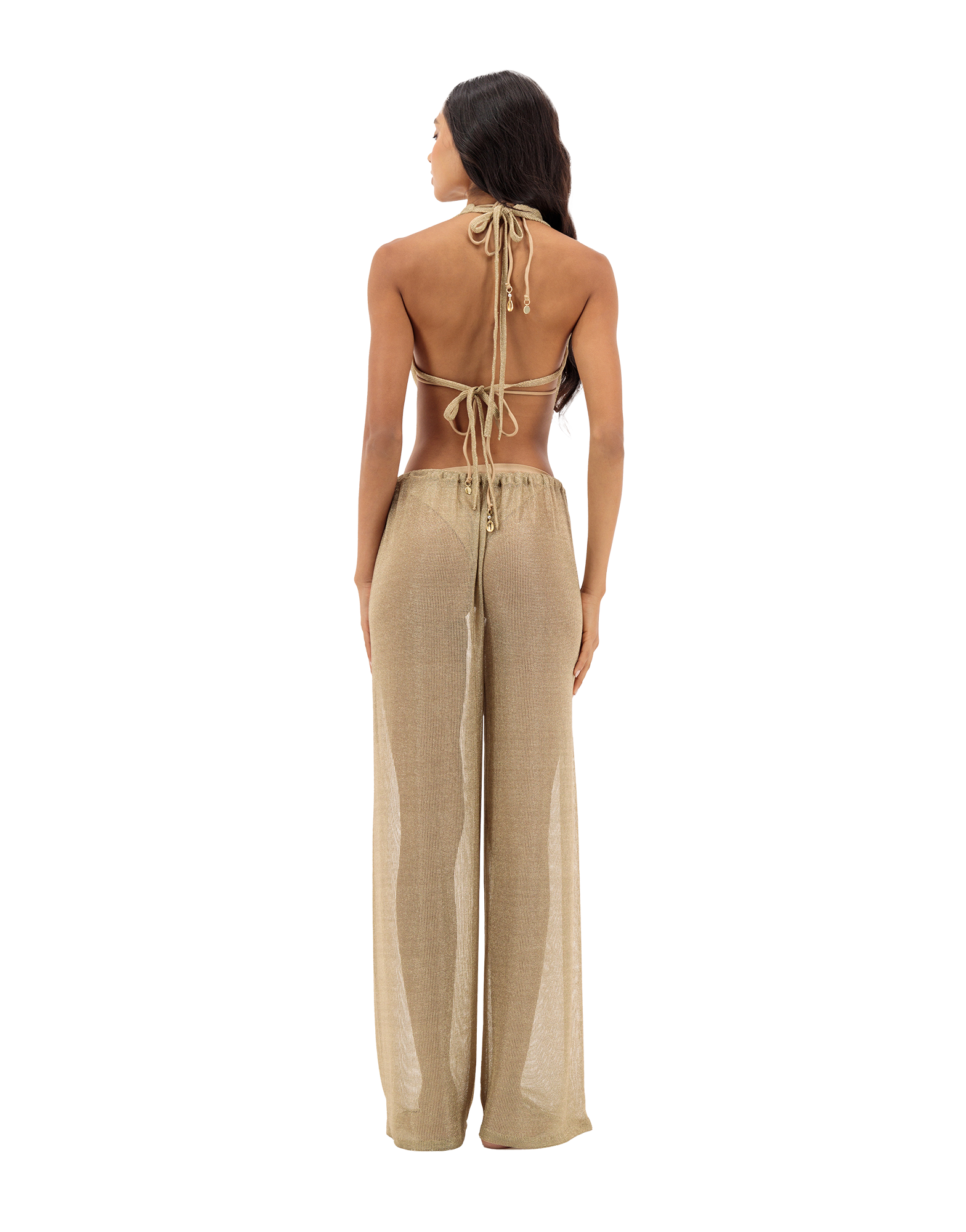 Aria Pants | Gold