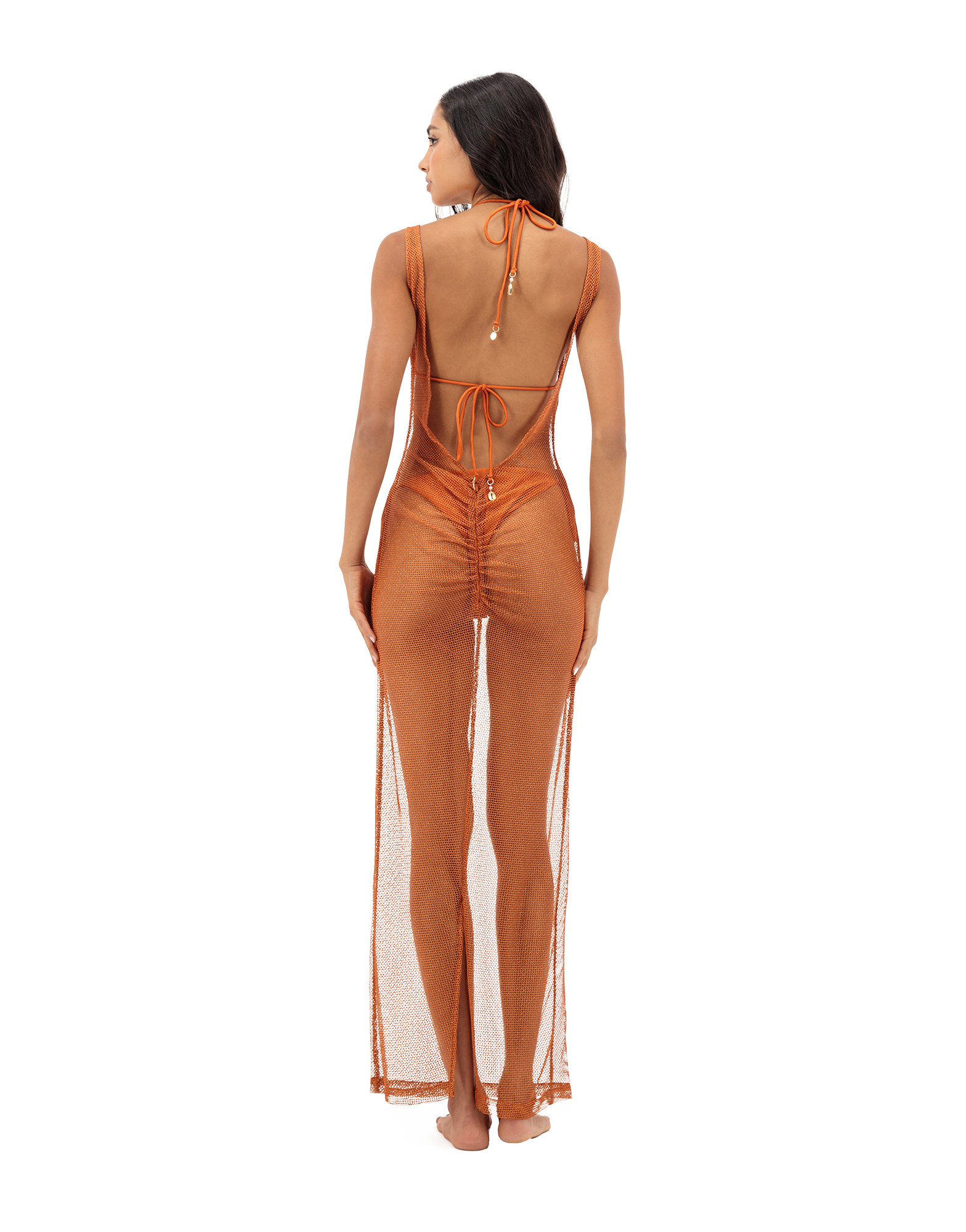 Scarlet Dress | Orange