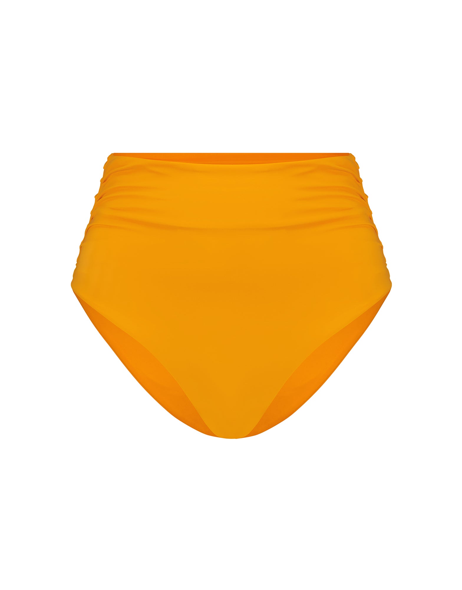 Nixie High Waisted Bikini Bottom | Orange