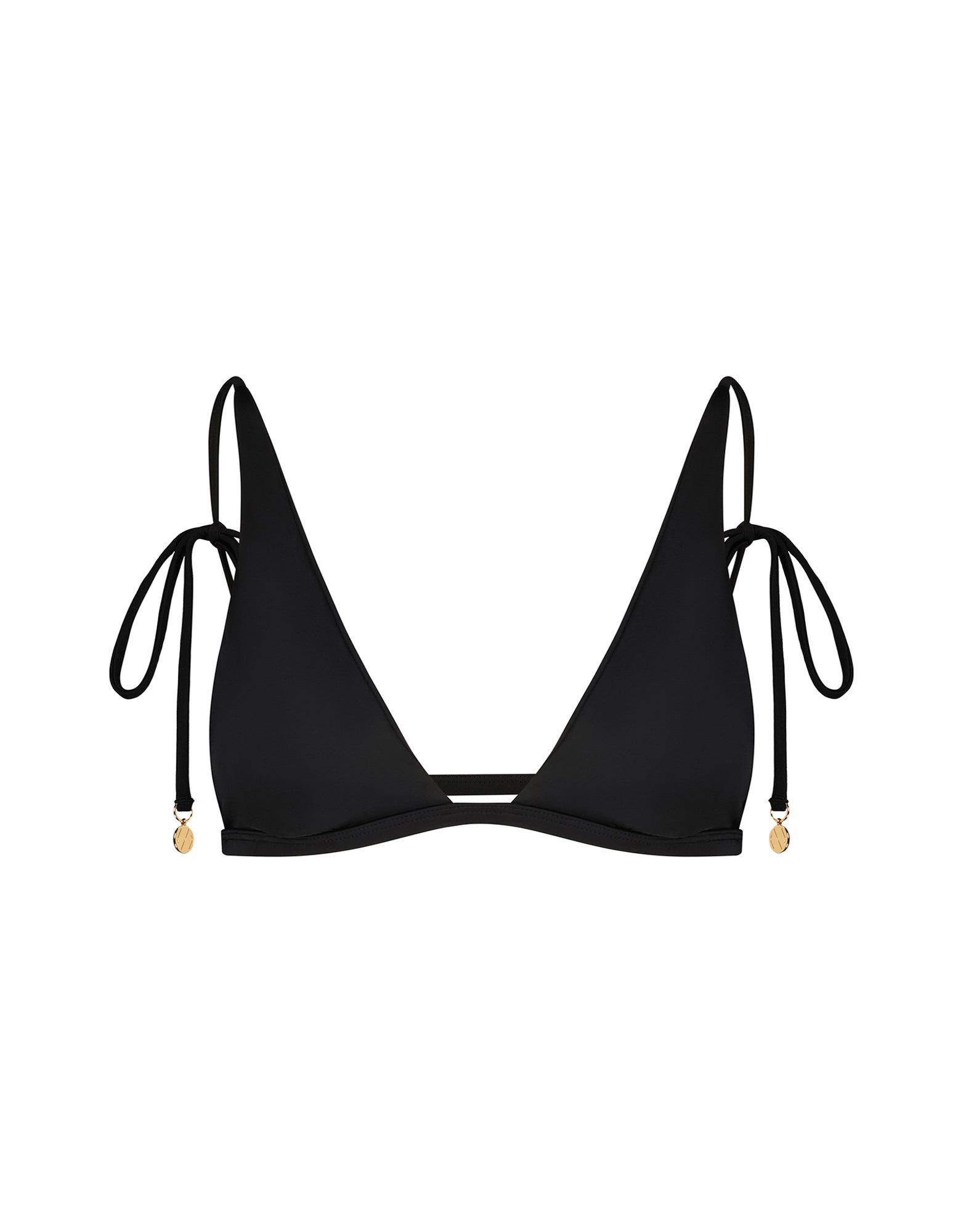 Nixie Bralette Bikini Top | Black