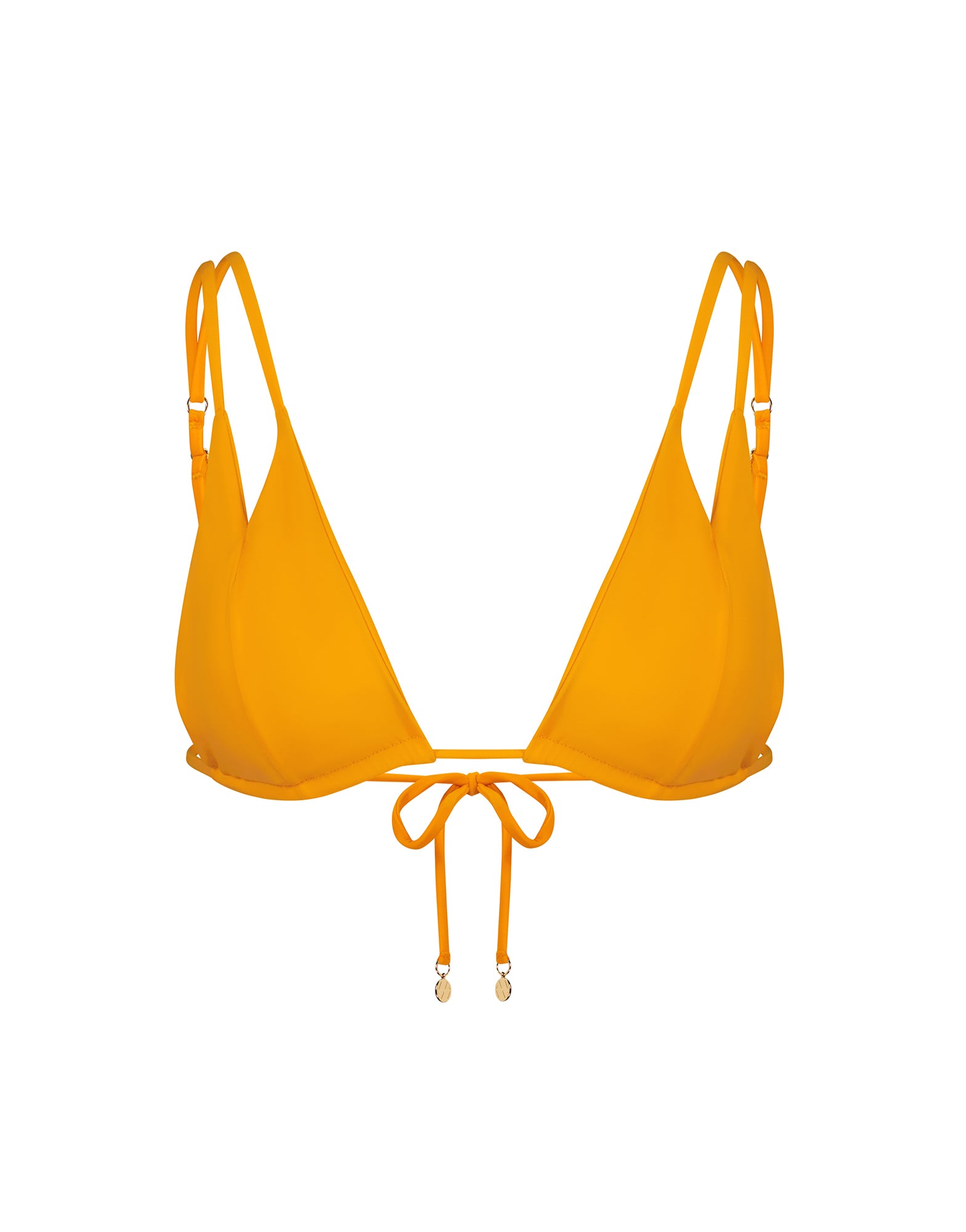 Starr Triangle Swimwear Top | Orange