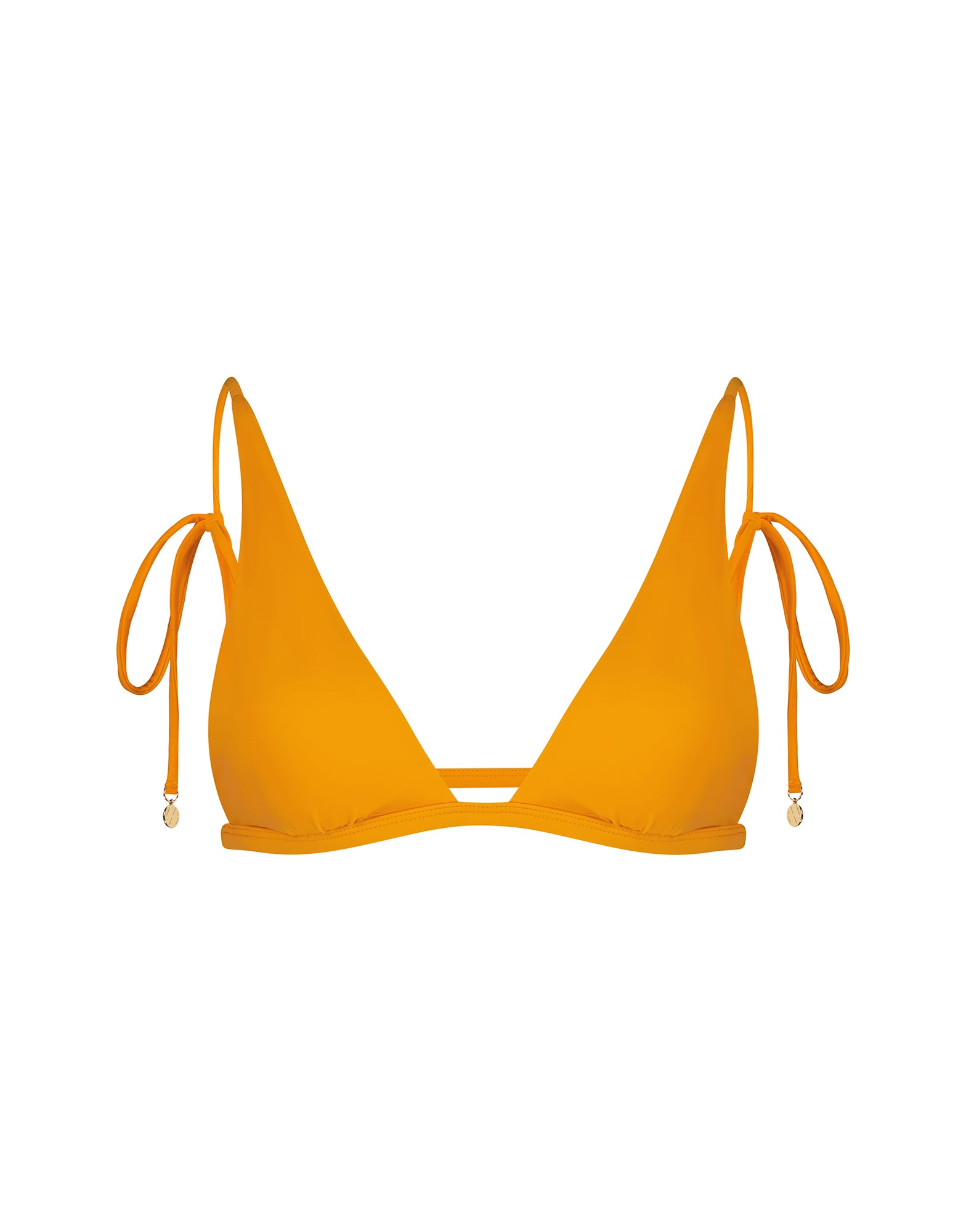 Nixie Bralette Bikini Top | Orange